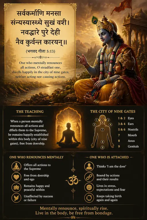 The Gita's Answer to Burnout: Work Hard, Carry Nothing