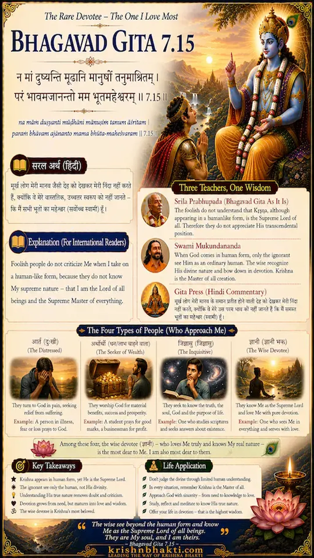 Why Do People Ignore God? The Bitter Truth of the Gita 💔