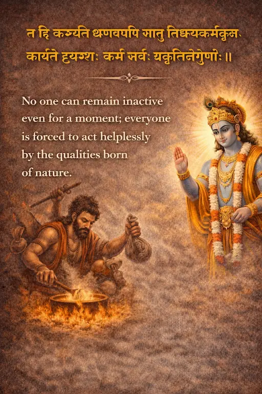 खाली बैठना असंभव है—कौन है जो आपसे काम करवा रहा है?